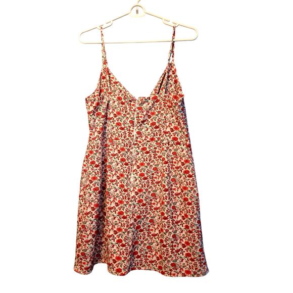 Abercrombie & Fitch Floral Twist Front Cut Out Dress - Picture 2 of 5